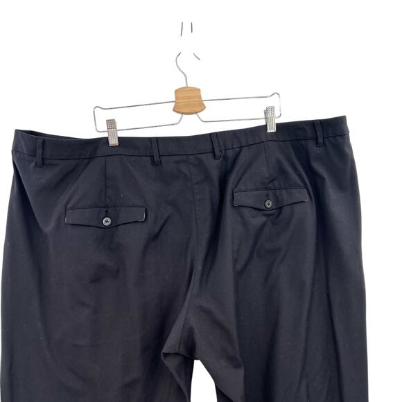 Wildfang Empower Trouser Pants Stretch Solid Black Plus Size 24W‎ - Picture 8 of 12
